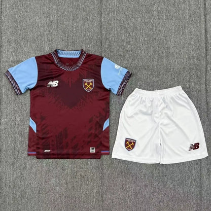 West Ham United Hjemme Barn Drakt + Shorts 2026/27