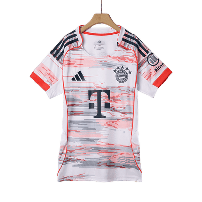 Bayern Munich Borte Hvit Damer Fan-drakt 2025/26