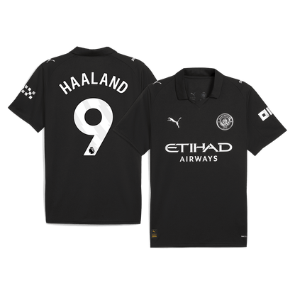 HAALAND #9 Manchester City Borte Herrer Fan-drakt 2025/26
