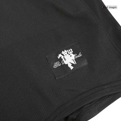 Manchester United 2007/08 Borte Retro drakt Langermet