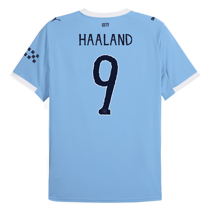 HAALAND #9 Manchester City Hjemme Herrer Fan-drakt 2025/26 – Klubb-VM