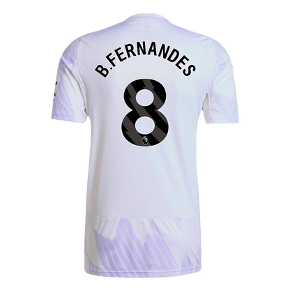 B.FERNANDES #8 Manchester United Borte Herrer Fan-drakt 2025/26