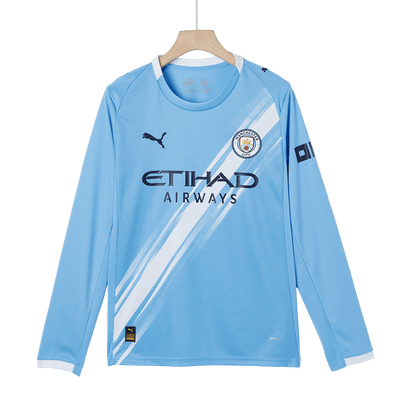 Manchester City Hjemme Herrer Fan-drakt Langermet 2025/26