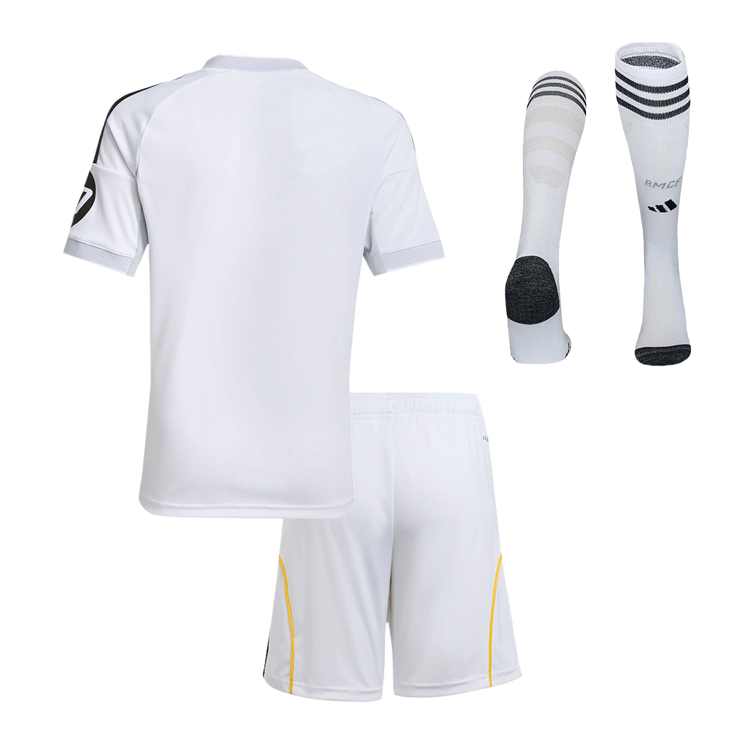 Real Madrid Hjemme Barn Draktsett 2025/26 – Trøye + Shorts + Strømper