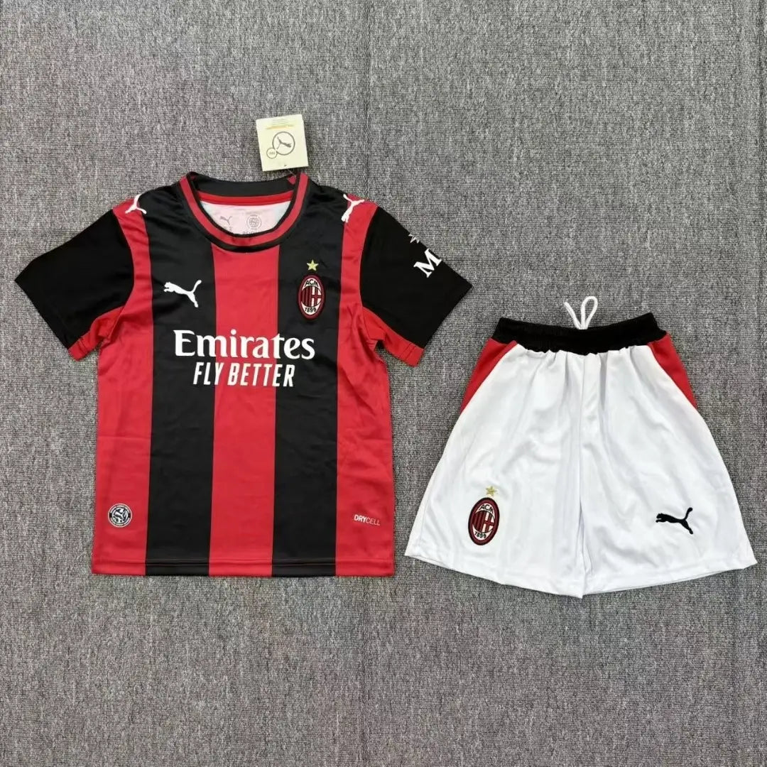 AC Milan Hjemme Barn Drakt + Shorts 2026/27