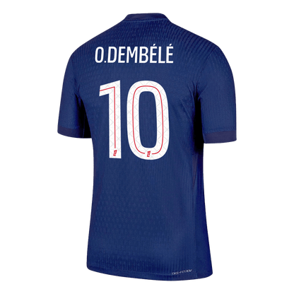 O.DEMBÉLÉ #10 PSG Hjemme Herrer Matchdrakt 2025/26