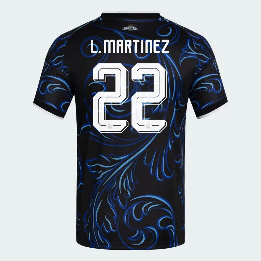 Argentina Borte Herrer Matchdrakt L.MARTINEZ #22 – VM 2026