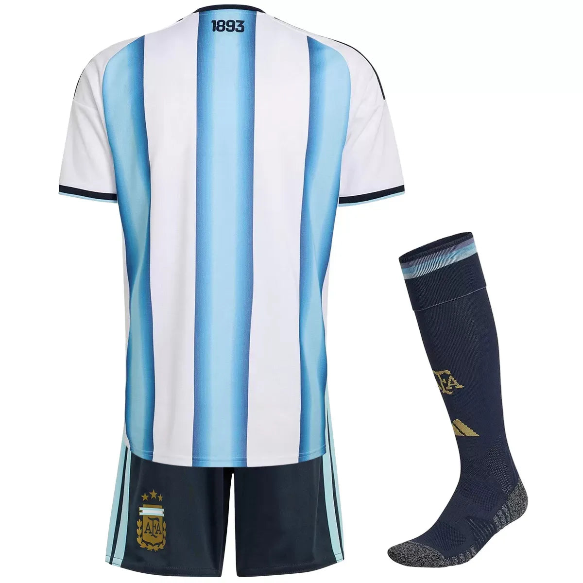 Argentina Hjemme draktsett til Barn 2026 – Trøye + Shorts + Strømper