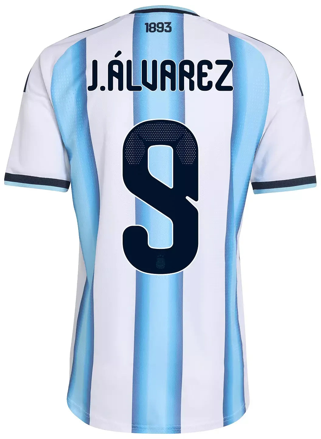 Argentina Hjemme Herrer Matchdrakt J.Álvarez #9 – VM 2026