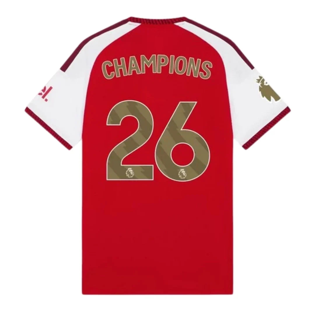 Champions #26 Arsenal Hjemme med merke Herrer Fan-drakt 2026/27