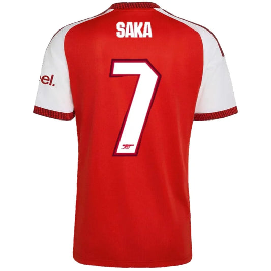 Saka #7 Arsenal Hjemme Herrer Fan-drakt 2026/27 - UCL