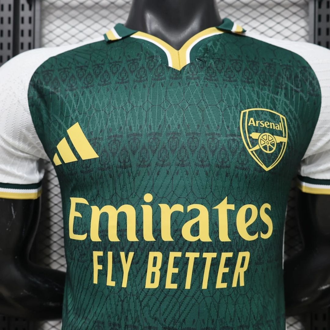 Arsenal Spesial Herrer Matchdrakt 2026/27 Grønn Med Emblem