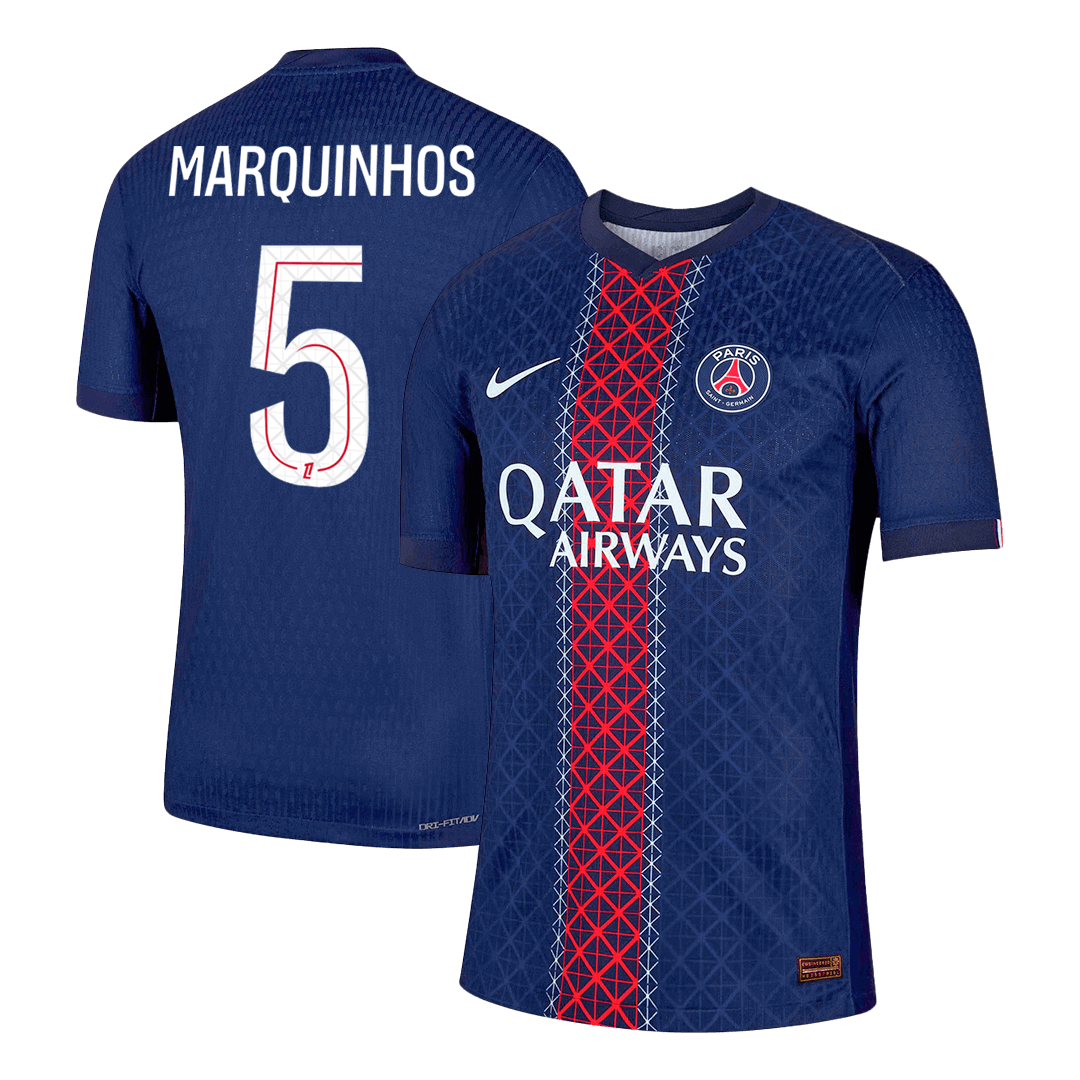 MARQUINHOS #5 PSG Hjemme Herrer Matchdrakt 2025/26