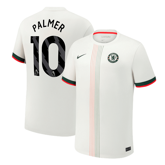 PALMER #10 Chelsea Borte Hvit Herrer Fan-drakt 2025/26