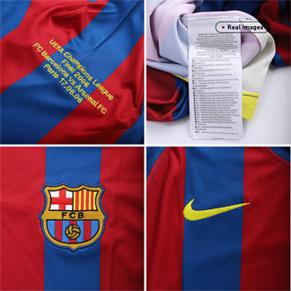 Barcelona 2005/06 Hjemme Retro drakt – UCL