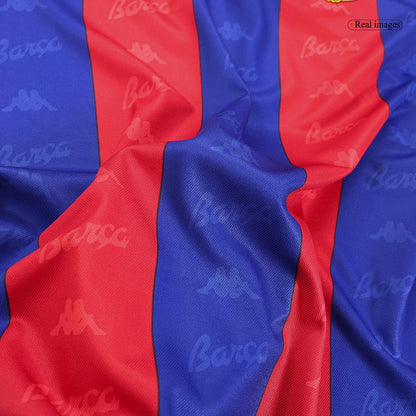Ronaldo #9 Barcelona 1996/97 Hjemme Retro drakt