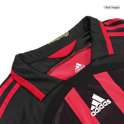 AC Milan 2006/07 Hjemme Retro drakt Langermet
