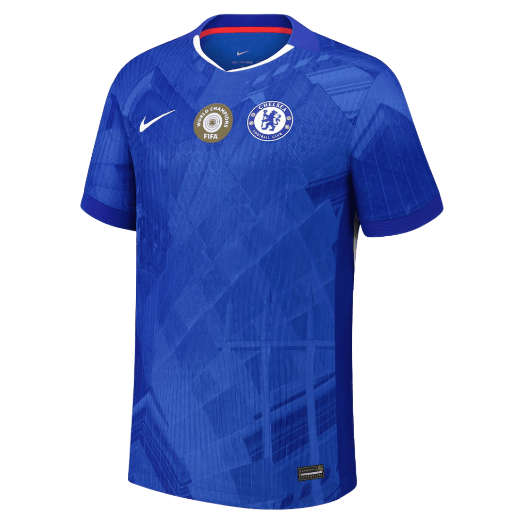 WORLD CHAMPIONS #25 Chelsea Hjemme Herrer Matchdrakt 2025/26