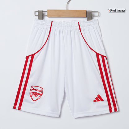 Arsenal Hjemme Barn Draktsett 2025/26 – Trøye + Shorts + Strømper