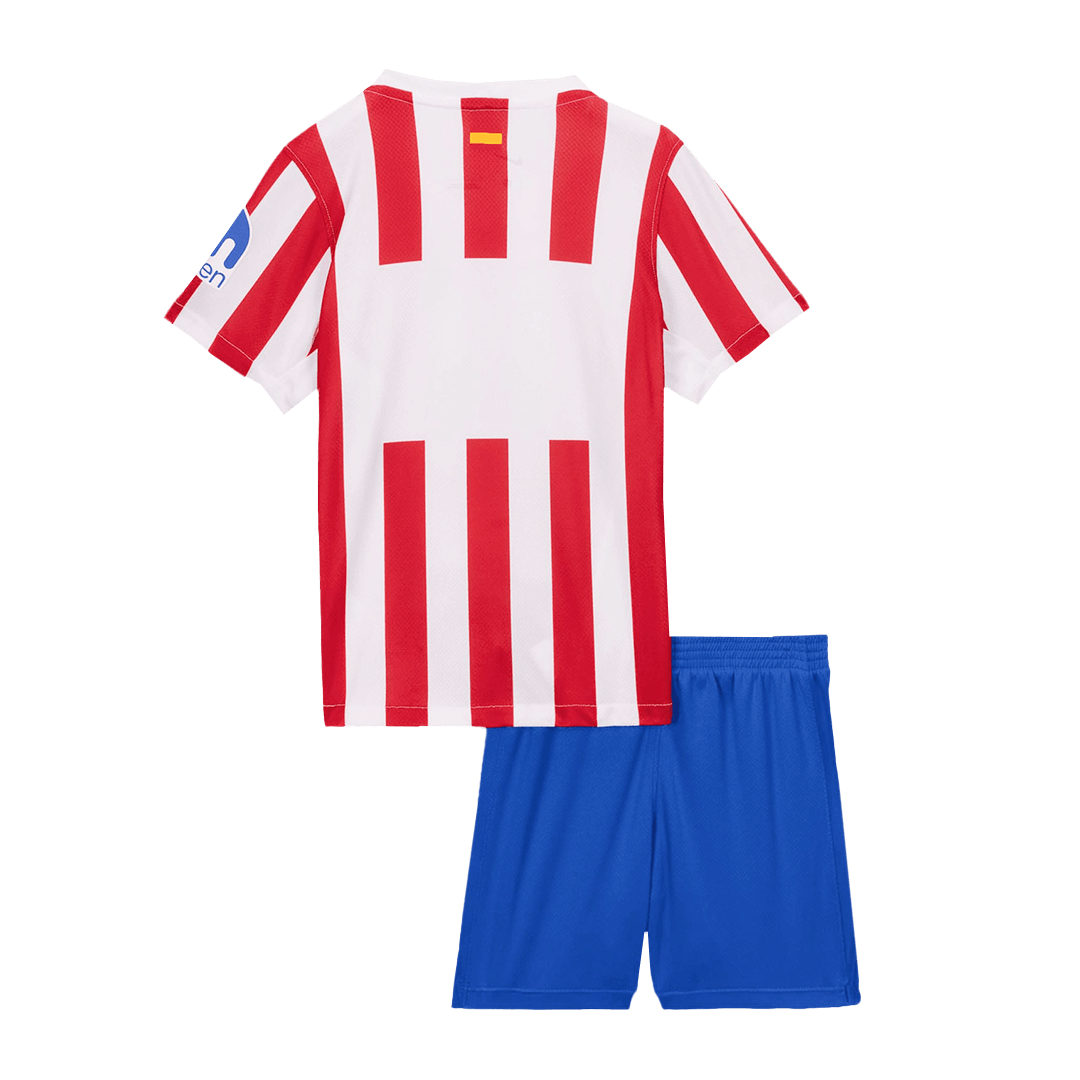 Atletico Madrid Hjemme Barn Drakt + Shorts 2025/26
