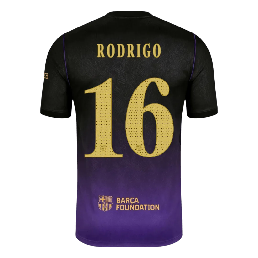 RODRIGO #16 Barcelona Borte UCL Herrer Fan-drakt 2026/27