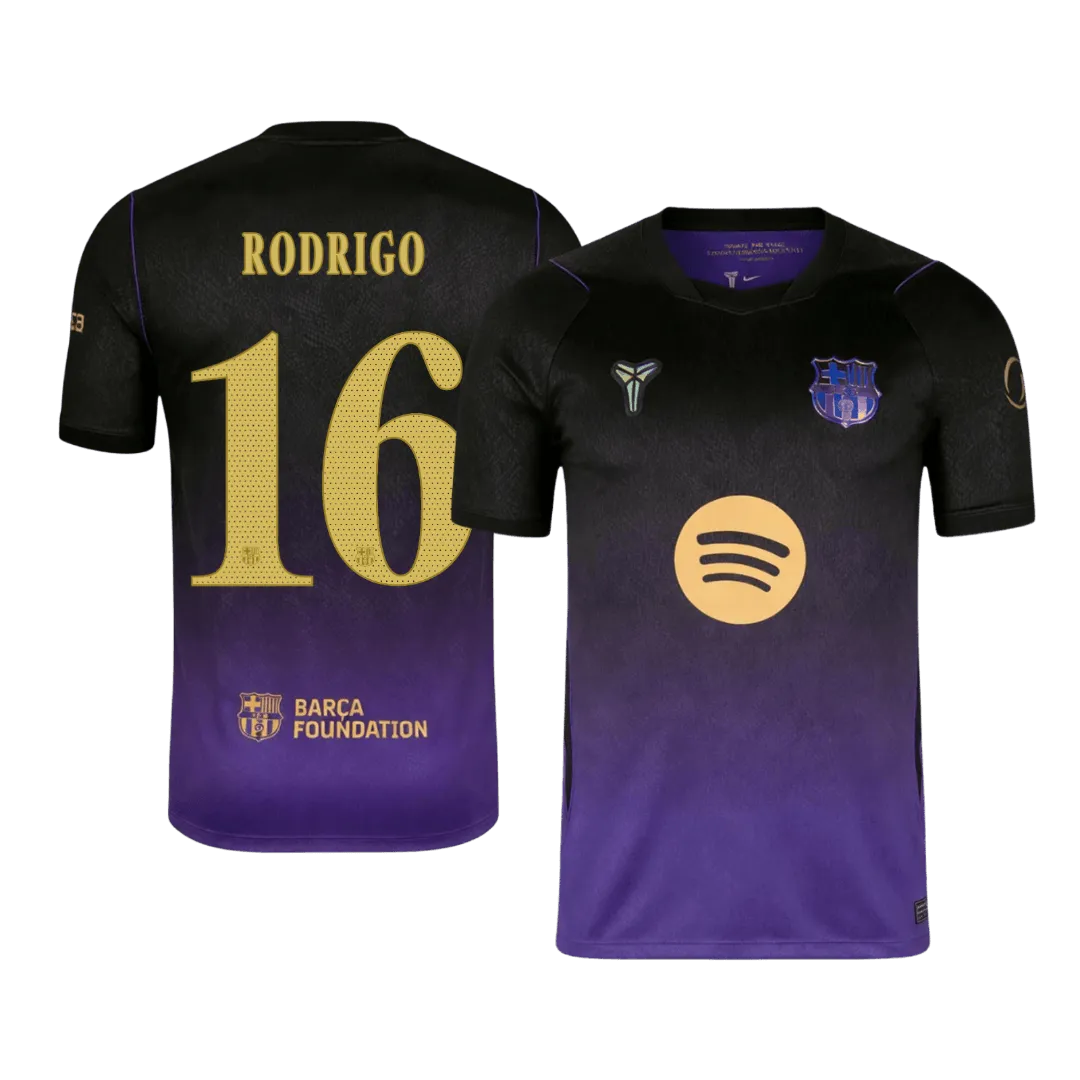 RODRIGO #16 Barcelona Borte UCL Herrer Fan-drakt 2026/27