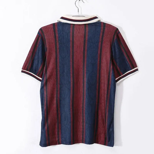 Modernist FC Barcelona Polo 125-års Retro Drakt