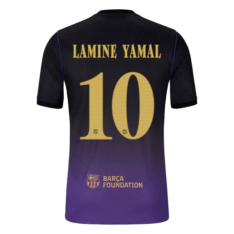 LAMINE YAMAL #10 Barcelona x Kobe Bryant Borte UCL Herrer Matchdrakt 2026/27