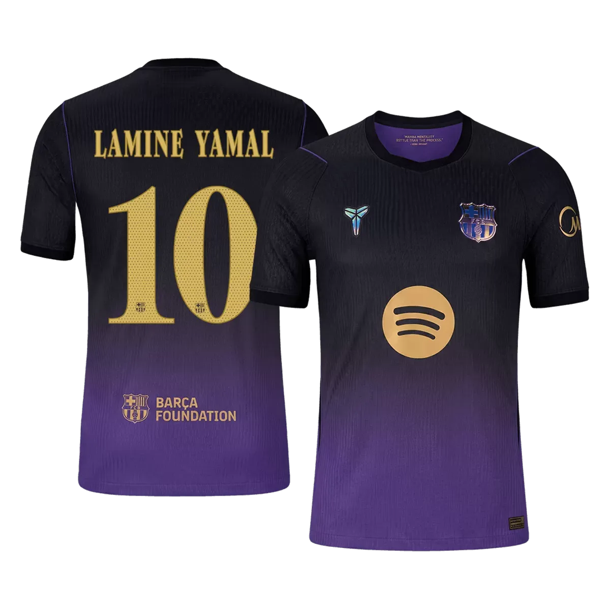LAMINE YAMAL #10 Barcelona x Kobe Bryant Borte UCL Herrer Matchdrakt 2026/27