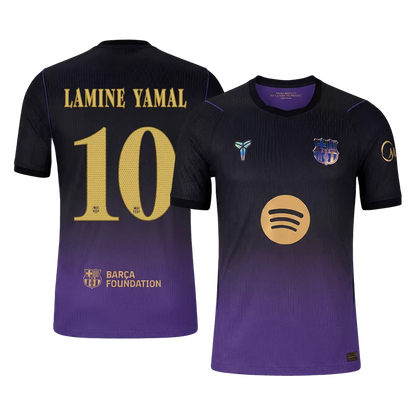 LAMINE YAMAL #10 Barcelona x Kobe Bryant Borte UCL Herrer Matchdrakt 2026/27