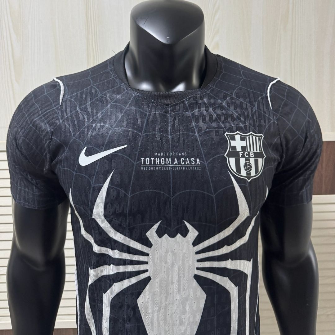 Barcelona Svart Spider Spesial Herrer Matchdrakt 2026/27