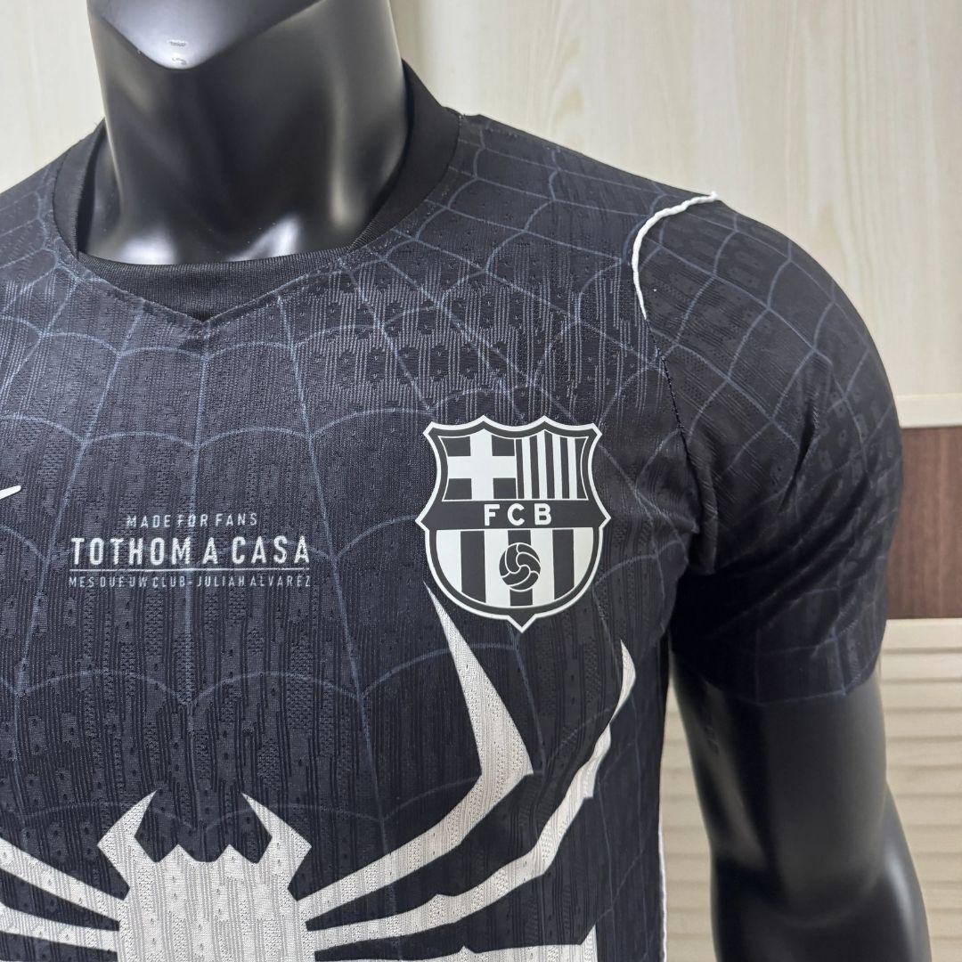 Barcelona Svart Spider Spesial Herrer Matchdrakt 2026/27