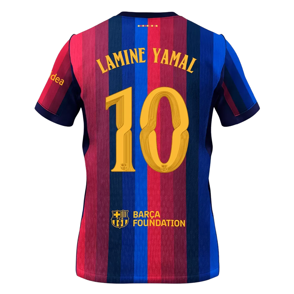LAMINE YAMAL #10 Barcelona Hjemme UCL Herrer Fan-drakt 2026/27
