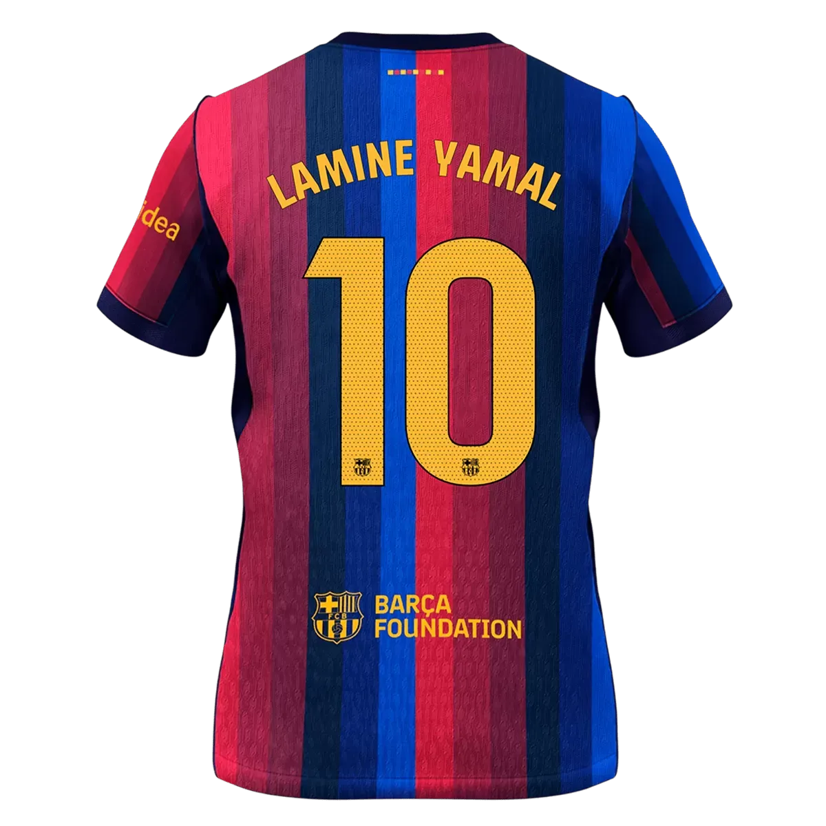 LAMINE YAMAL #10 Barcelona Hjemme Herrer Fan-drakt 2026/27