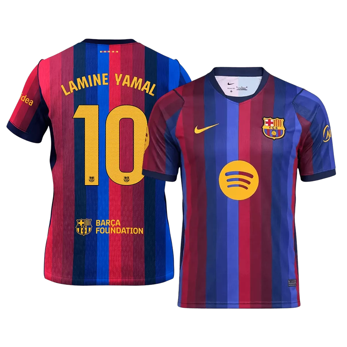 LAMINE YAMAL #10 Barcelona Hjemme Herrer Fan-drakt 2026/27
