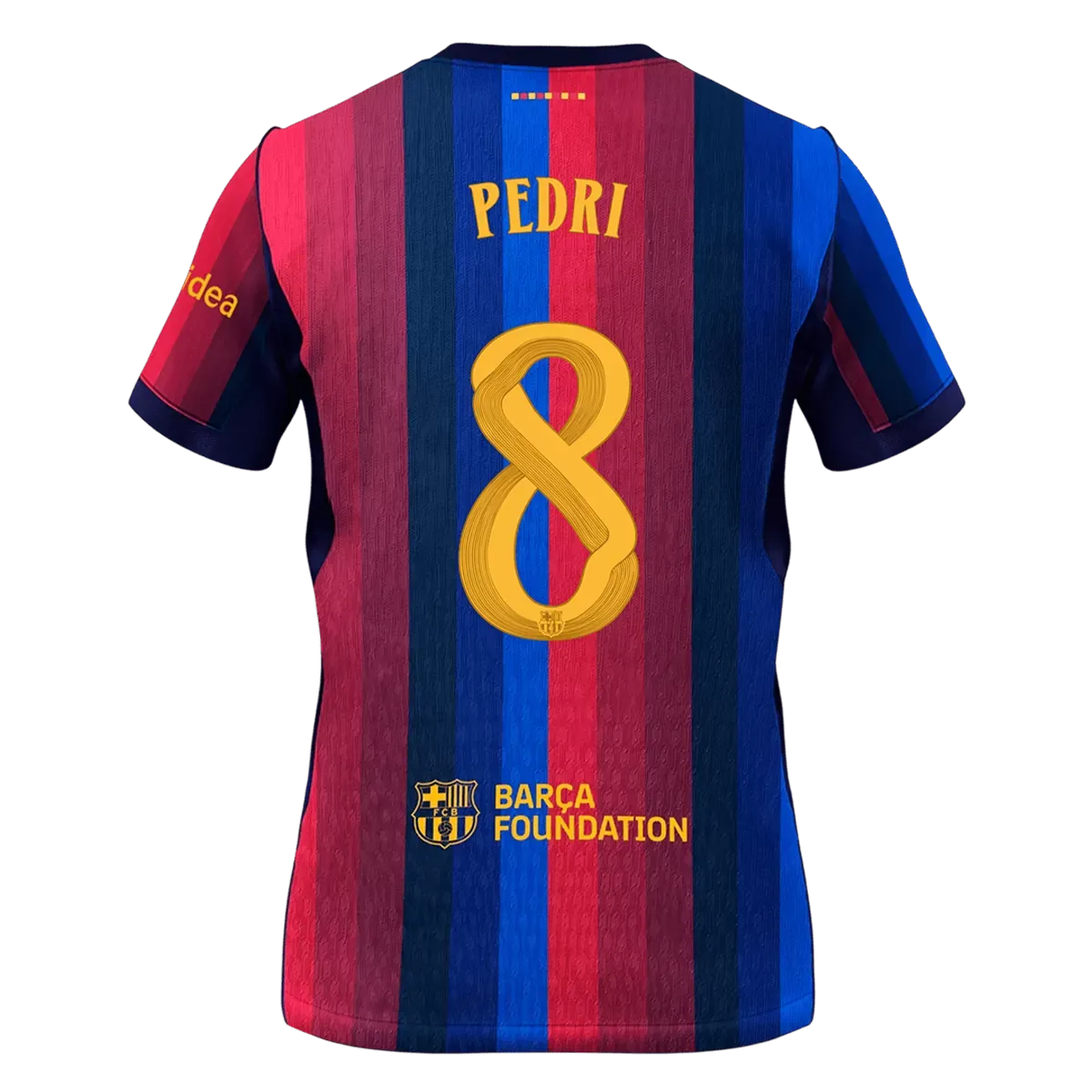 PEDRI #8 Barcelona Hjemme UCL Herrer Fan-drakt 2026/27