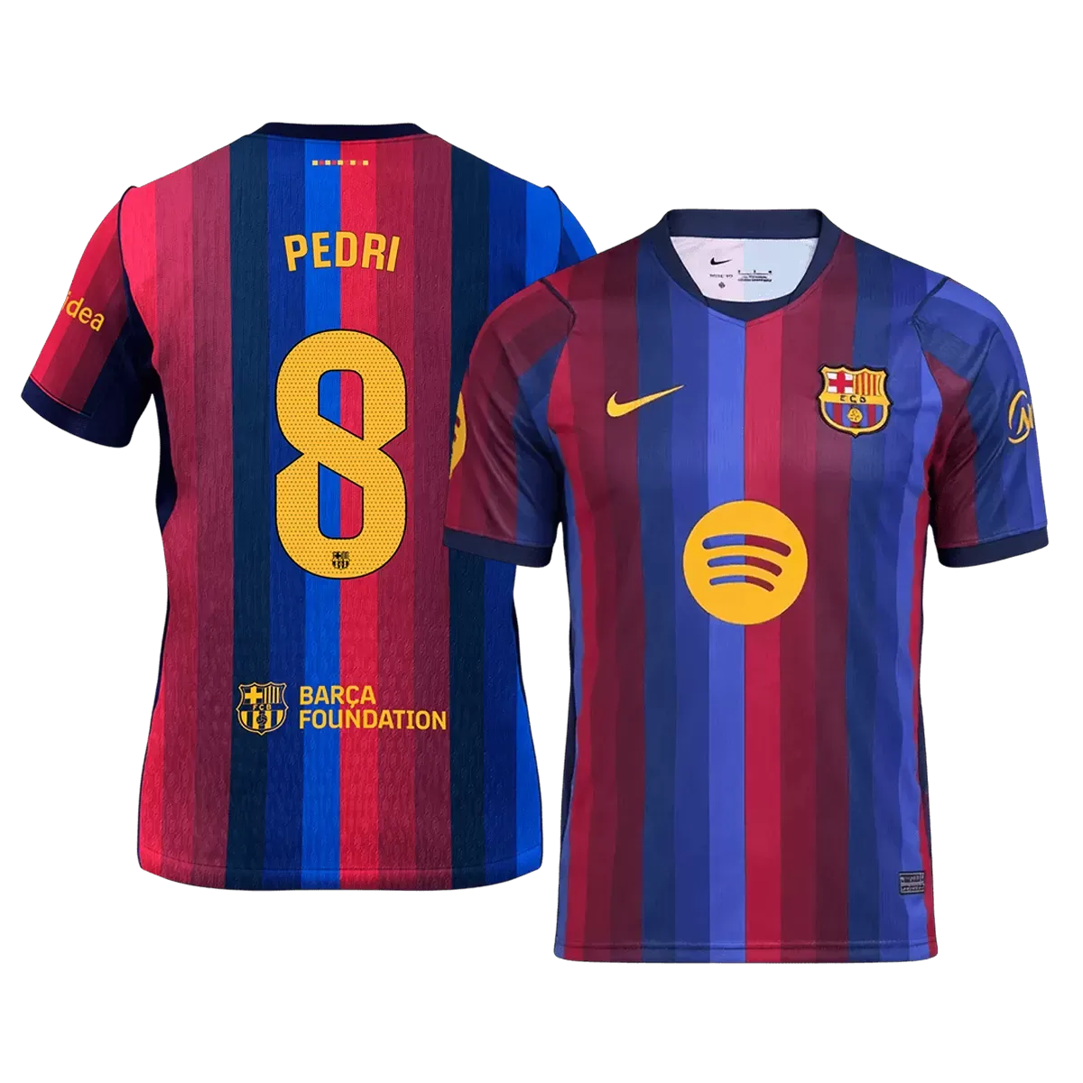 PEDRI #8 Barcelona Hjemme Herrer Fan-drakt 2026/27