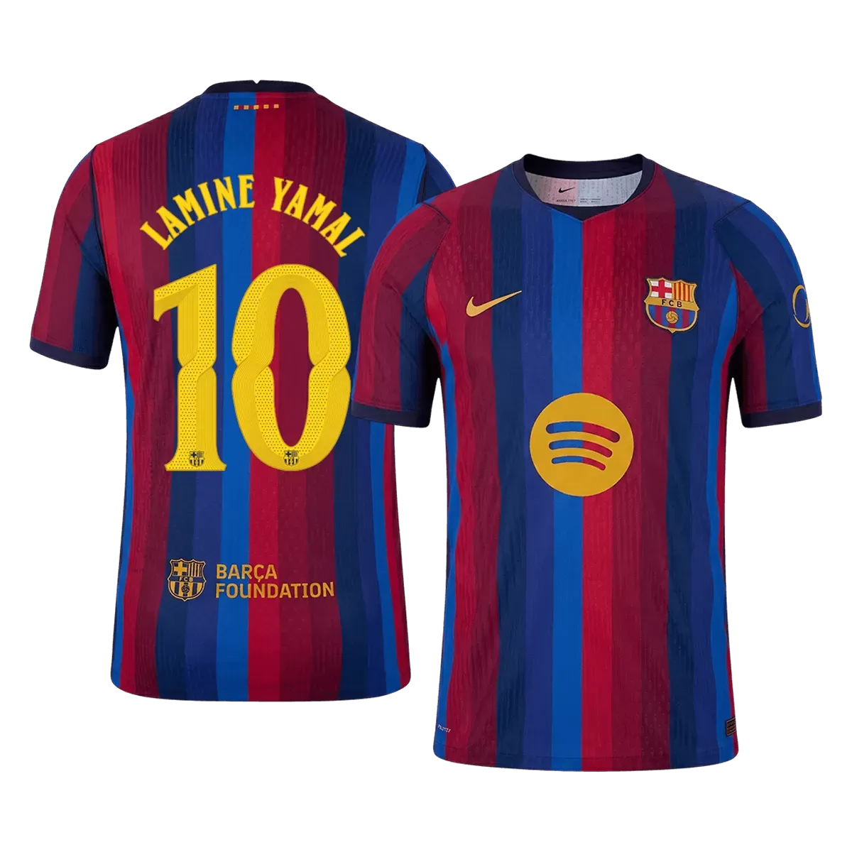 LAMINE YAMAL #10 Barcelona Hjemme UCL Herrer Matchdrakt 2026/27