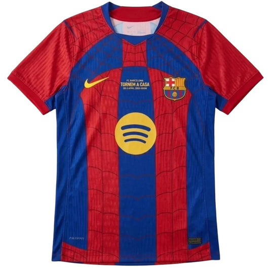 Barcelona Spider-Man Spesial Herrer Matchdrakt 2026/27