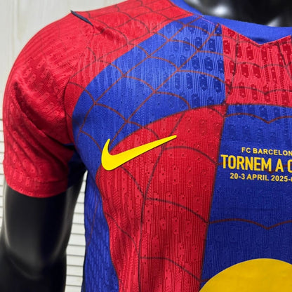 Barcelona Spider-Man Spesial Herrer Matchdrakt 2026/27