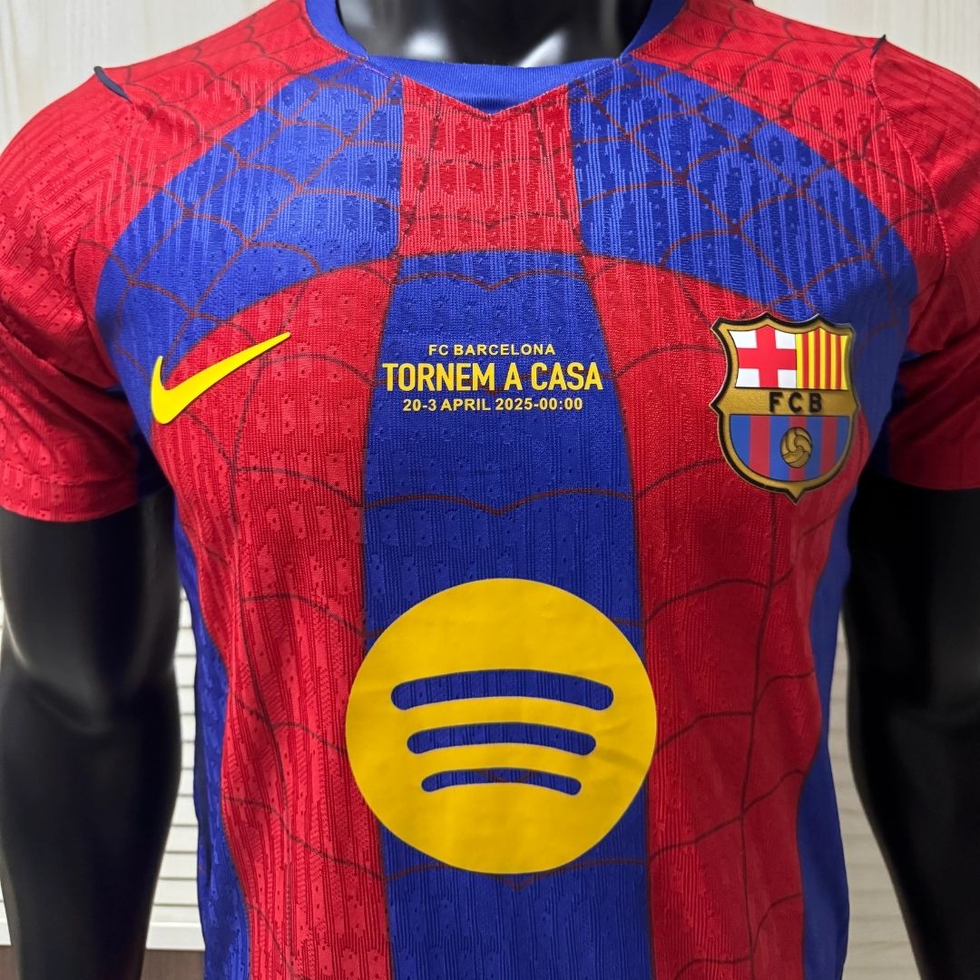 Barcelona Spider-Man Spesial Herrer Matchdrakt 2026/27