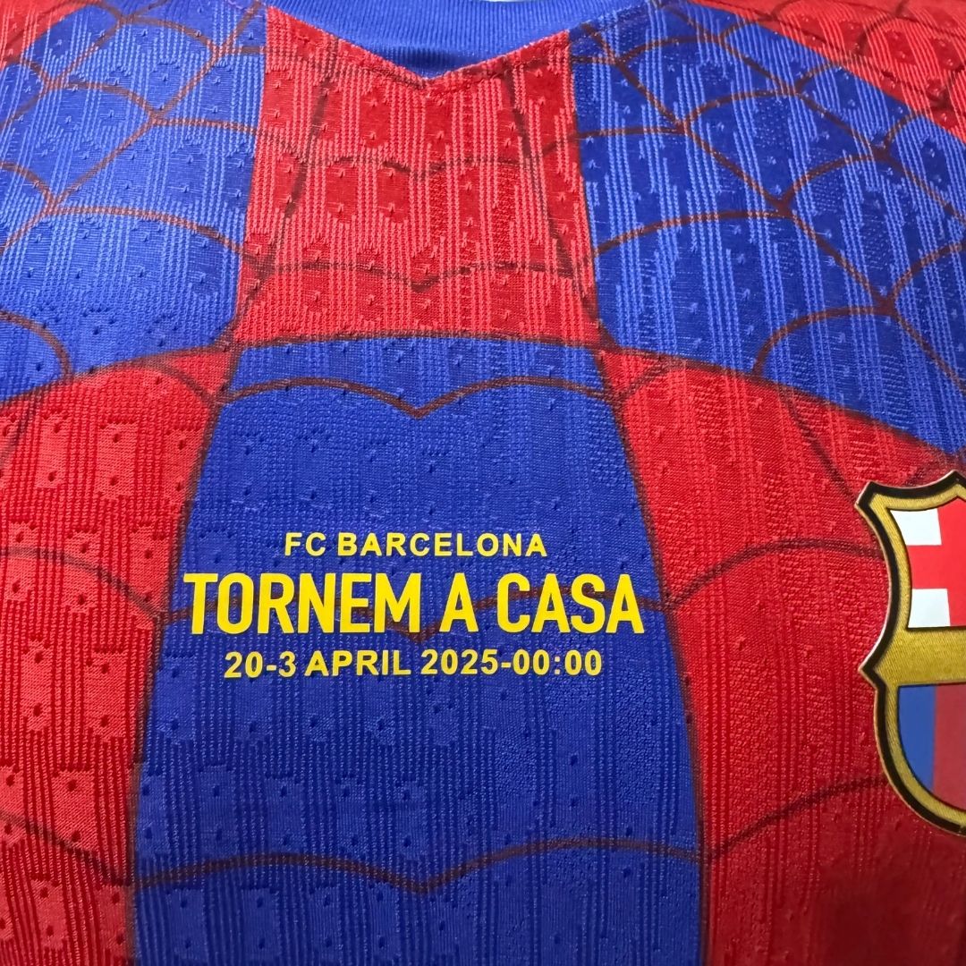 Barcelona Spider-Man Spesial Herrer Matchdrakt 2026/27