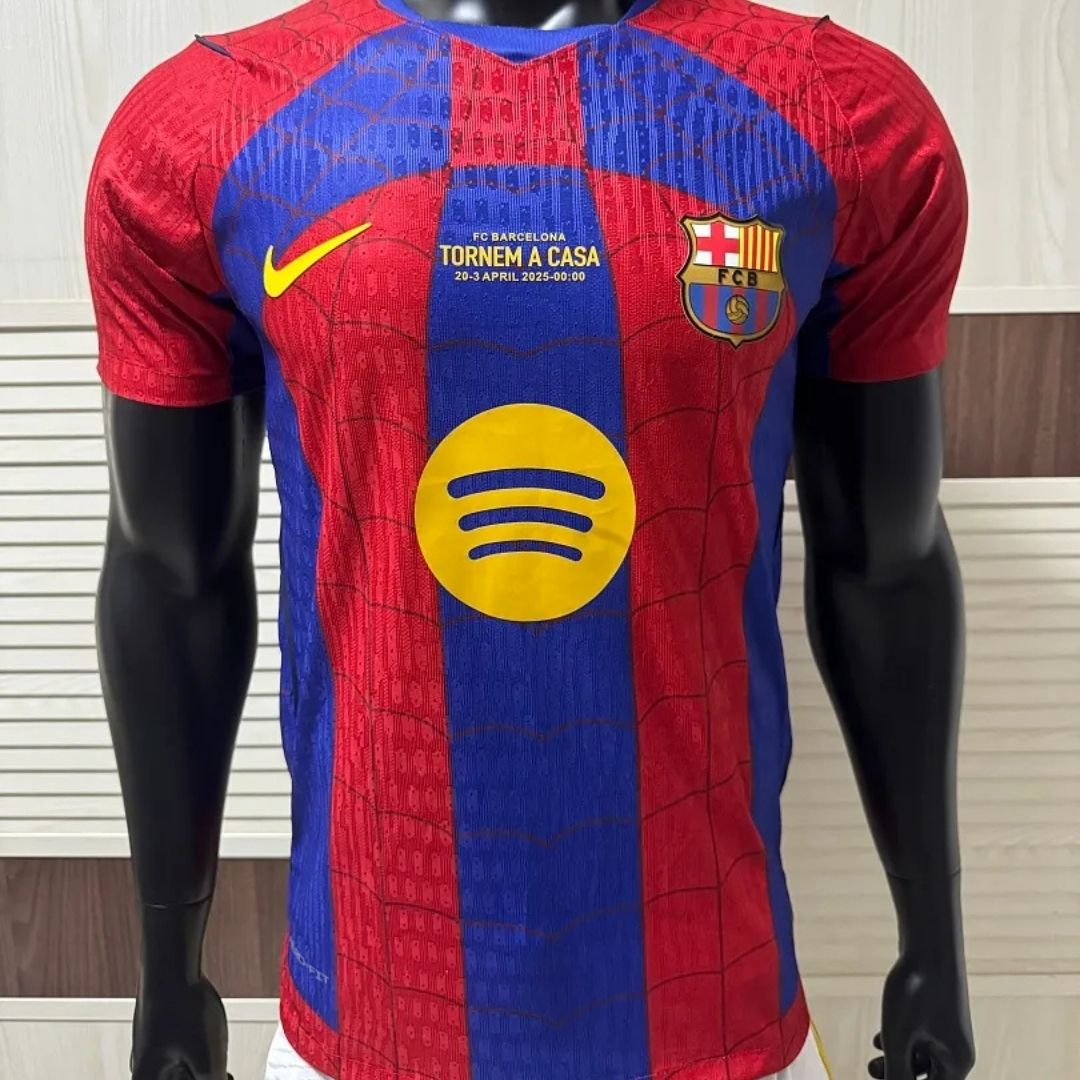 Barcelona Spider-Man Spesial Herrer Matchdrakt 2026/27