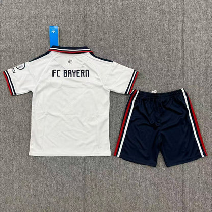 Bayern Munich Borte Barn Drakt + Shorts 2026/27