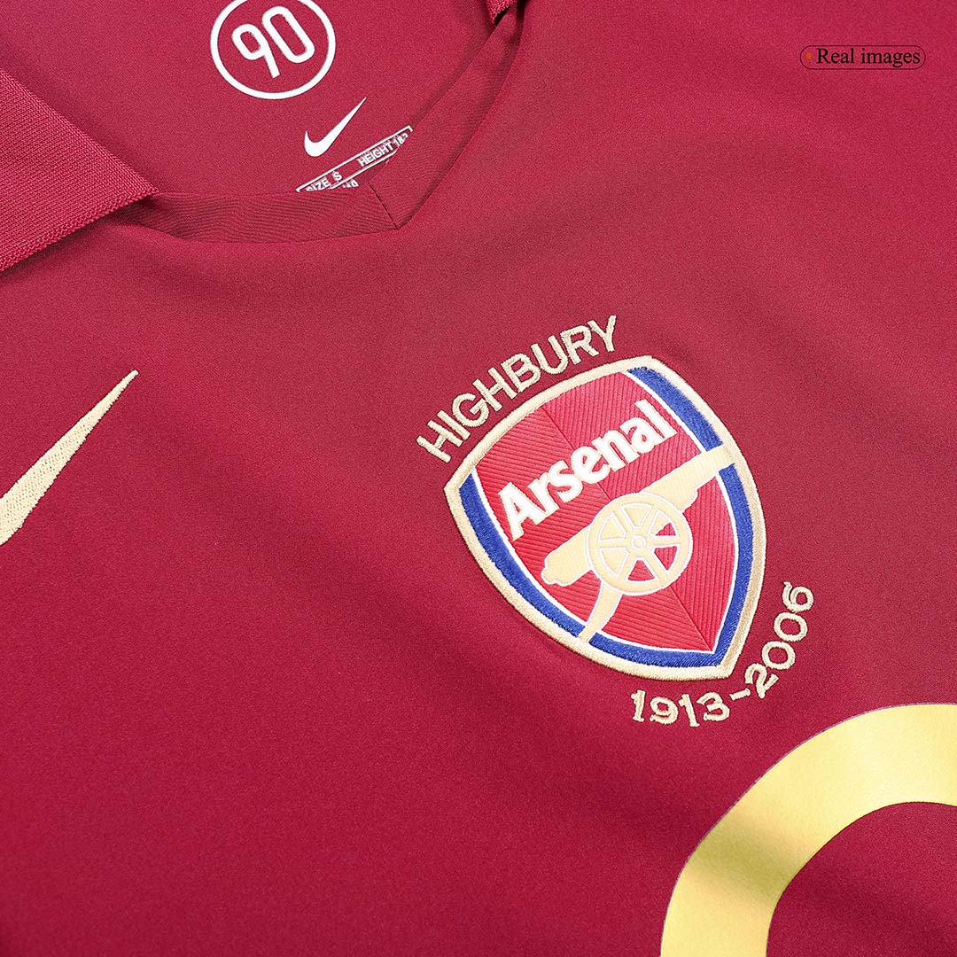 Arsenal 2005/06 Hjemme Retro drakt