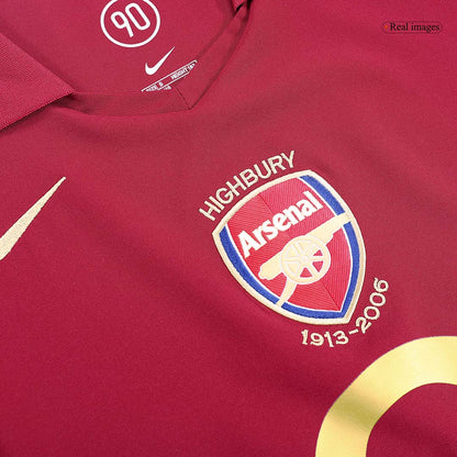 Arsenal 2005/06 Hjemme Retro drakt