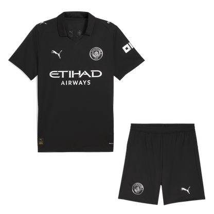 Manchester City Borte Herrer Drakt + Shorts 2025/26