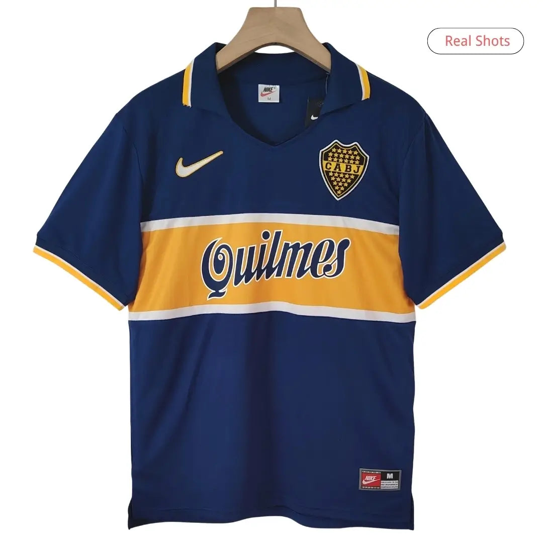 Boca Juniors 1997/99 Hjemme Retro drakt