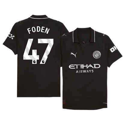 FODEN #47 Manchester City Borte Herrer Matchdrakt 2025/26