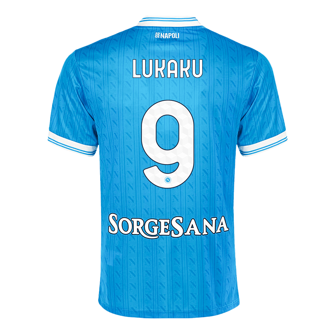 LUKAKU #9 Napoli Hjemme Herrer Fan-drakt 2025/26